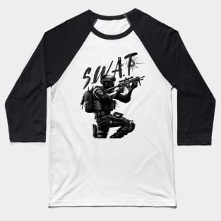 SWAT Police Unit Baseball T-Shirt